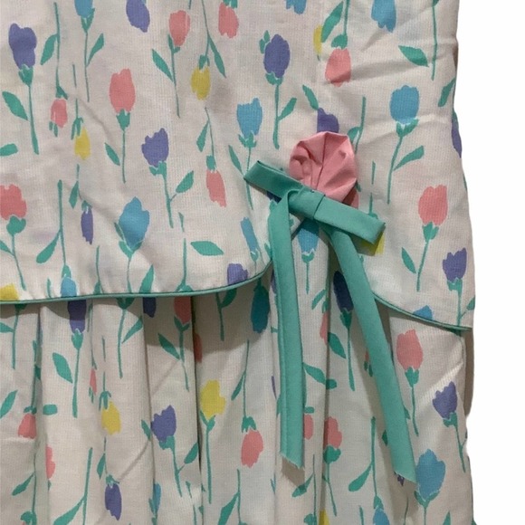 Funtasia! Too Dallas Girls Tulip Print Top and Skirt Set 14 - Picture 7 of 12